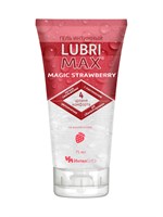 Интимный гель-смазка на водной основе Lubrimax Magic Strawberry - 75 мл. 477096 - фото 36696