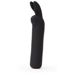 Черная вибропуля с ушками Rechargeable Rabbit Ears Bullet Vibrator 477254 - фото 69335