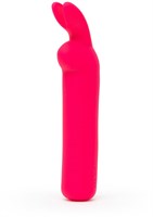 Розовая вибропуля с ушками Rechargeable Rabbit Ears Bullet Vibrator 477256 - фото 69343