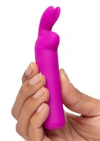 Лиловая вибропуля с ушками Rechargeable Rabbit Ears Bullet Vibrator 477257 - фото 69350