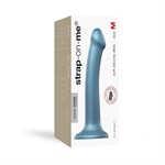 Голубой фаллоимитатор Mono Density Dildo Size M - 16 см. 477341
