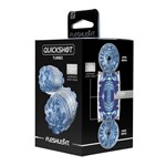 Мастурбатор Fleshlight Quickshot Turbo Blue Ice 484146 - фото 68912