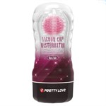 Прозрачный текстурированный мастурбатор Vacuum Cup Masturbator Black Hole 485657 - фото 807933