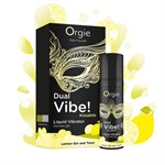 Съедобный жидкий вибратор Dual Vibe! со вкусом лимонного джина с тоником - 15 мл. 485754 - фото 75531