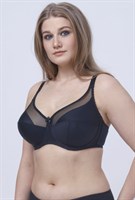 Бюстгальтер на каркасах с Т-образным членением чашек 486079