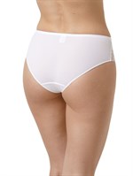 Трусики-слипы из микроволокна с кружевной вставкой 487141