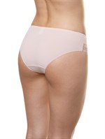 Трусики-слипы из микроволокна с кружевной вставкой 487141