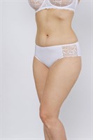 Трусы-бразилиана с кружевной отделкой 487271