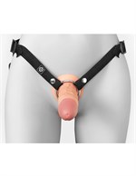 Полый страпон на ремнях 6’’ Hollow Silicone Strap-on 489052 - фото 12384