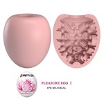 Розовый мастурбатор-яйцо Pleasure Egg I 489548 - фото 74022