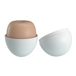 Бежевый мастурбатор-яйцо Pleasure Egg II 489549 - фото 74029