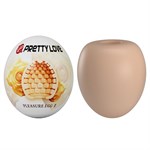 Бежевый мастурбатор-яйцо Pleasure Egg II 489549 - фото 74026