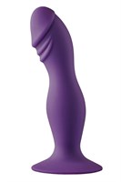 Фиолетовый фаллоимитатор Pleasure Dildo - 14,6 см. 489960 - фото 850317