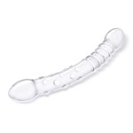 Двусторонний стеклянный фаллоимитатор 12’’ Girthy Double Trouble Glass Dildo - 30 см. 495806 - фото 31899