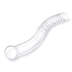 Стеклянный фаллоимитатор 11’’ Glass Pelvic Wand Double Ended - 28 см. 495812 - фото 31924