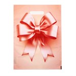 Пакет с принтом в виде банта с вырубной ручкой (30х40 см) 495930