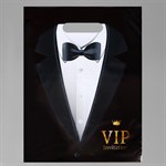 Пакет «Смокинг VIP» полиэтиленовый с вырубной ручкой (30х40 см) 495936 - фото 853338