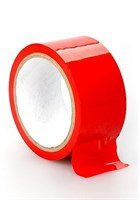 Красная лента для связывания Bondage Tape Red  - фото 314682