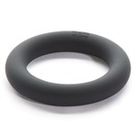 Тёмно-серое кольцо для пениса A Perfect O - фото 76517