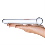 Стеклянный жезл с шаром Straight Glass Dildo - 17,8 см. 50494