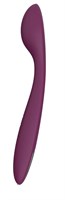 Фиолетовый клиторальный вибратор Keri Violet - 17 см. - фото 1157974
