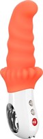 Оранжевый вибромассажёр G5 Vibe MOODY - 18,8 см. - фото 146864