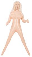 Надувная секс-кукла Cum Swallowing с вибрацией - фото 147115