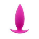 Розовая анальная пробка BOOTYFUL ANAL PLUG SMALL PINK - 9,5 см. - фото 76726