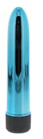 Голубой гладкий вибромассажёр KRYPTON STIX 5 MASSAGER M/S BLUE - 12,7 см. - фото 222268