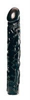 Чёрный фаллоимитатор BIG BONANZA 13 BLACK BUTT PLUG - 33 см. - фото 1392316