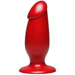 Красный анальный фаллоимитатор Fat Man Cherry Bomb - 17,8 см. - фото 147373