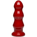 Красный анальный фаллоимитатор B-10 Tango Cherry Bomb - 25,4 см. - фото 147377