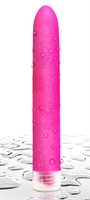 Неоново-розовый вибратор Neon Luv Touch Vibe - 17 см. - фото 147396