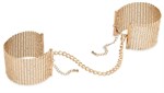 Дизайнерские золотистые наручники Desir Metallique Handcuffs Bijoux - фото 49873