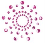 Розовые наклейки на грудь Mimi Bijoux - фото 49882