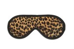 Закрытая маска леопардовой расцветки - фото 76887
