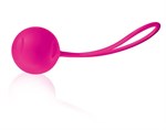 Ярко-розовый вагинальный шарик Joyballs Trend Single - фото 93407
