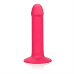 Розовый перезаряжаемый фаллоимитатор Luxe Touch-Sensitive Vibrator - 16,5 см. - фото 147955