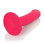 Розовый перезаряжаемый фаллоимитатор Luxe Touch-Sensitive Vibrator - 16,5 см. - фото 147957