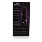 Розовый перезаряжаемый фаллоимитатор Luxe Touch-Sensitive Vibrator - 16,5 см. - фото 147960