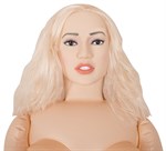 Надувная секс-кукла с анатомическим лицом и конечностями Juicy Jill - фото 1392684