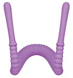 Фиолетовый гибкий фаллоимитатор Intimate Spreader для G-стимуляции - фото 1159492
