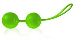Зелёные вагинальные шарики Joyballs Trend - фото 77081
