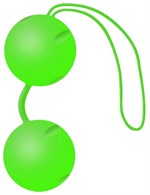 Зелёные вагинальные шарики Joyballs Trend - фото 148266