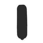 Черная вибропуля с 10 режимами вибрации - фото 1392788