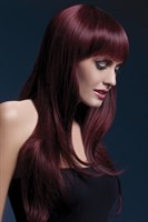 Бордовый парик Sienna - фото 1392875