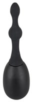 Анальный душ-стимулятор малого размера Black Velvets  - фото 149042