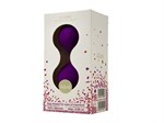 Фиолетовые вагинальные шарики U-tone  - фото 149489