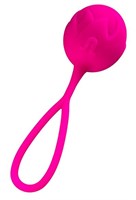 Ярко-розовый вагинальный шарик Geisha Ball Mia - фото 149499