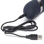 Вибратор для G-стимуляции Desire Explodes USB Rechargeable G-Spot Vibrator - 25,4 см. - фото 149612